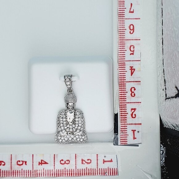 "925 Sterling Silver Cubic Zirconia Pendant, UU1P6A6048 - Picture 8 of 8